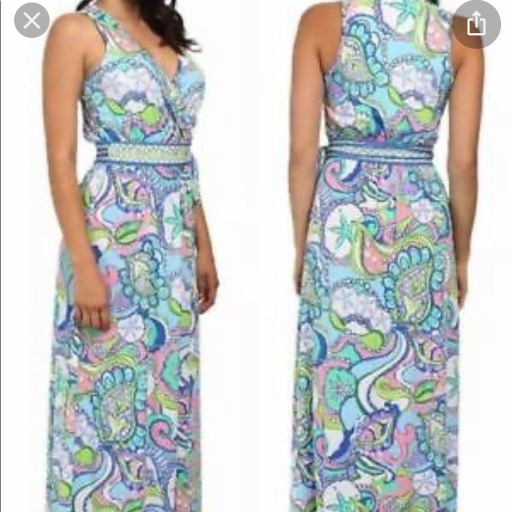 Lilly Maxi Wrap Dress 🌺Make an Offer! 🌺